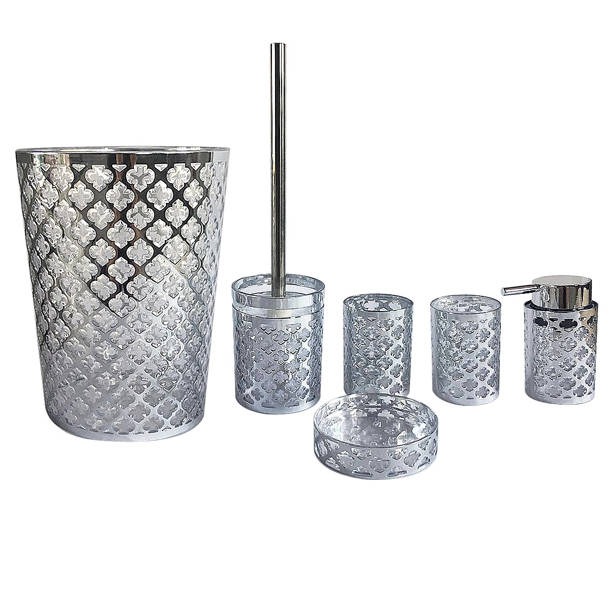 Ophelia & Co. Coalville 4 Piece Bathroom Accessory Set & Reviews Wayfair